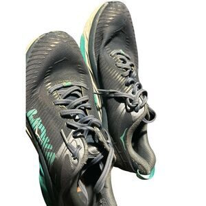 Hoka One One Women's sz‎ 9.5 Blue Athletic Running Fitness Sneaker Shoes